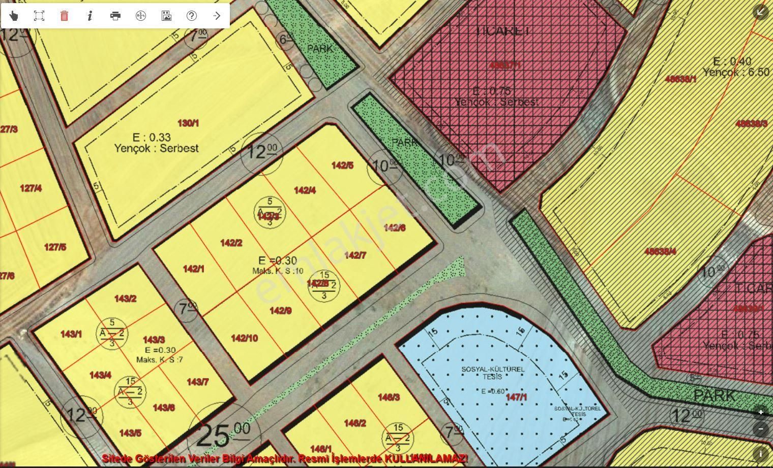 Yapracık Da Tek Tapu İmarlı Villa Arasası Köşe Parsel