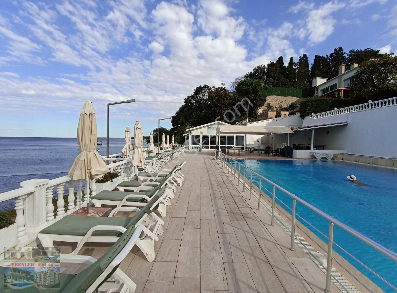 Çok Acil Denize Sıfır Villa Kent Sitesinde Deniz Manzaralı Villa - Görsel 29