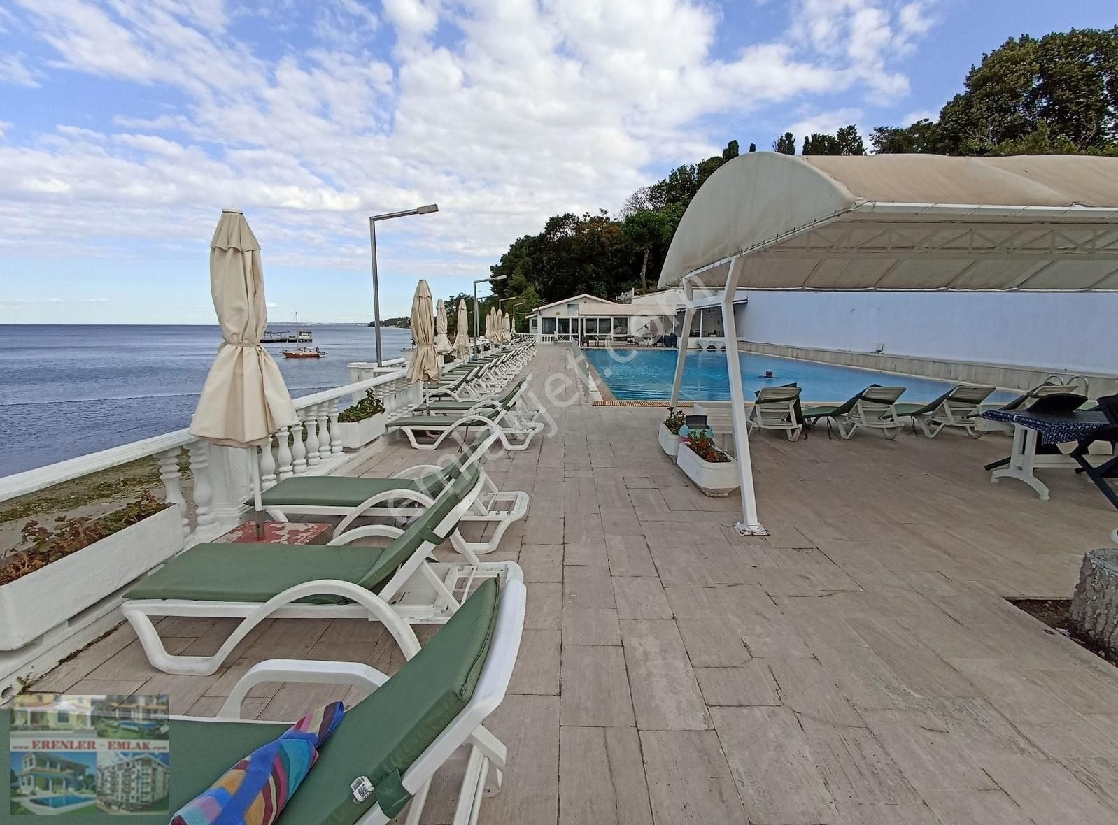 Çok Acil Denize Sıfır Villa Kent Sitesinde Deniz Manzaralı Villa - Görsel 12