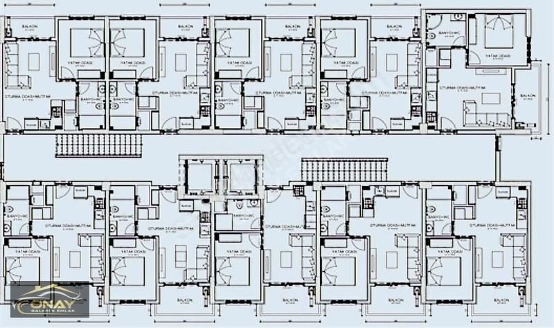 Onay Gayrimenkul' Den 1+1 Satılık Sıfır Daire