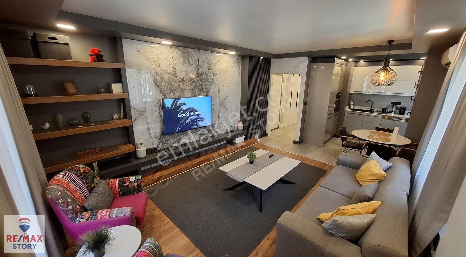 Güzelyalı Mah. Tasarım Ödüllü 1+1 Eşyalı Kiralık Daire