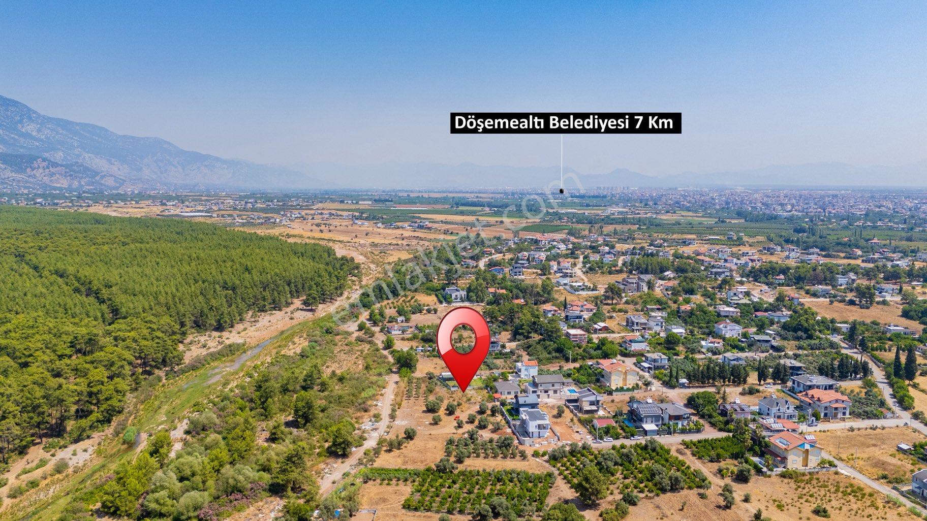 Döşemealtı Düzlerçamı Satılık Köşe Parsel Villa Arsası - Görsel 5