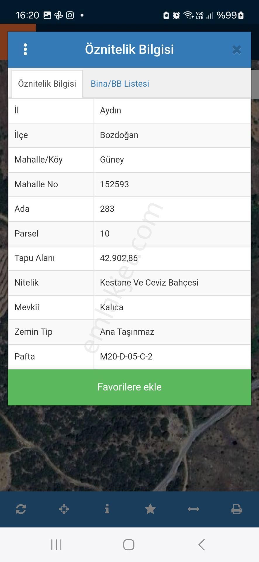 Aydın Nazilli Yöntem Emlaktan Bozdoğan Güney Mahallesinde Yaylada Satılık Kestane Ve Ceviz Bahçesi - Görsel 4