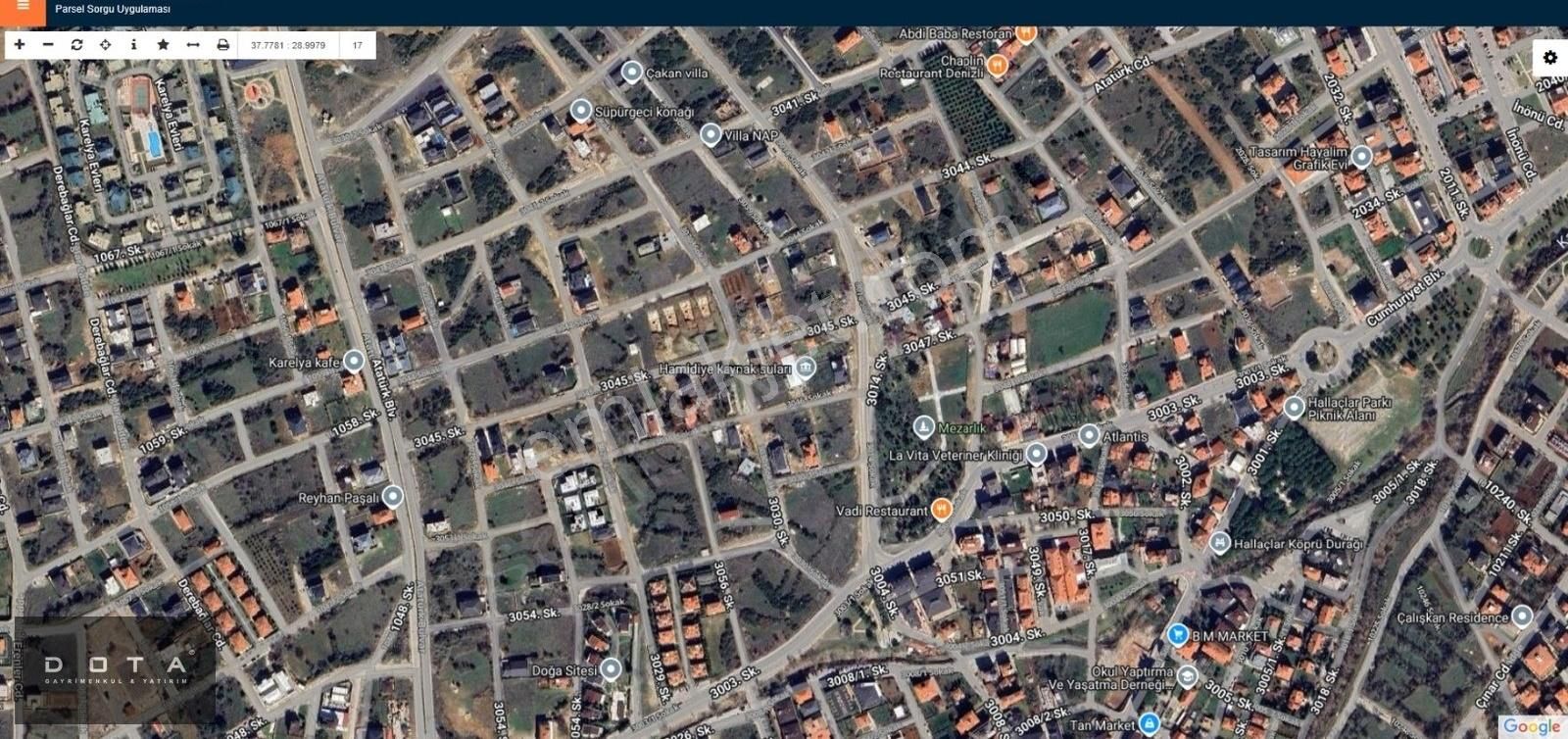 Dota'dan Hallaçlar'da Doğa Sitesi Arkası 500 M2 Villalık Parsel