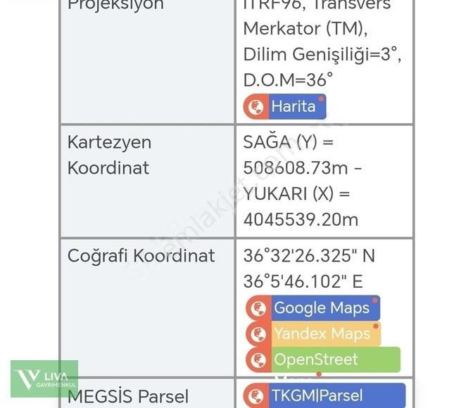 Karahuseyinli De Sanayi İmarlı Satılık Arsa