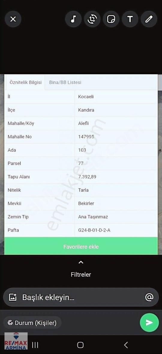Büyük Alan ,büyük Fırsat _kandıra Alefli ! - Görsel 3