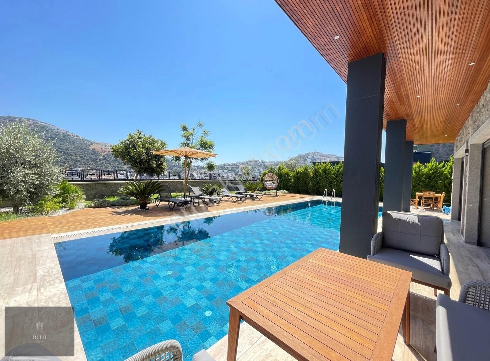 Bodrum Yalıkavak Lüks Taş Kaplı Müstakil Havuzlu Kiralık Villa - Görsel 20