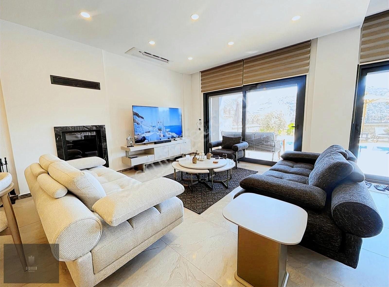 Bodrum Yalıkavak Lüks Taş Kaplı Müstakil Havuzlu Kiralık Villa - Görsel 15