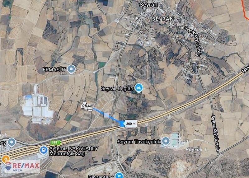 Remax Area Dan Seyran Da Köye Yakın Satılık 3150 M2 Fırsat Tarla - Görsel 3