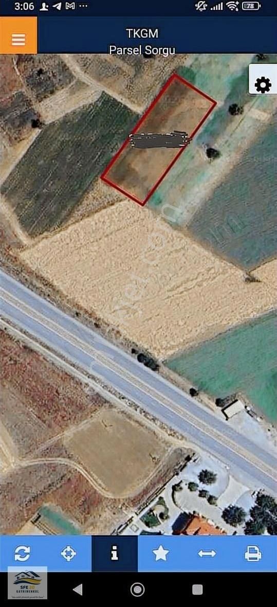 Acıpayam'da Ana Asfalta Sadece 85m Uzaklıkta Yatırımlık Tarla - Görsel 2
