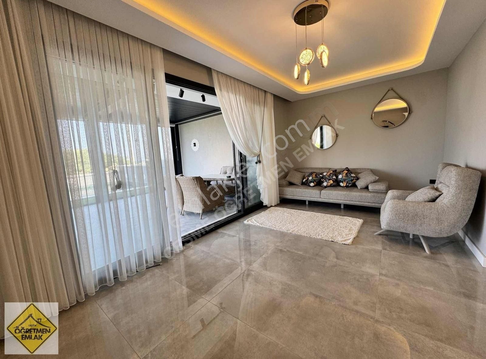 Çeşme Ayasaranda Plaja 650m Uzaklıkta Deniz Manzara Lüks Villa - Görsel 28