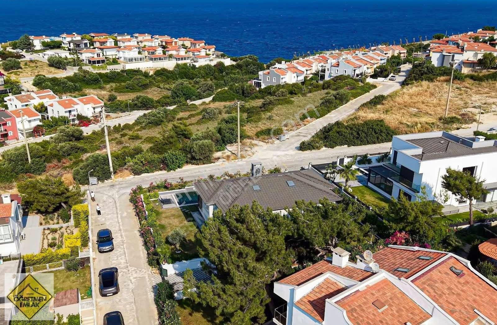 Çeşme Ayasaranda Plaja 650m Uzaklıkta Deniz Manzara Lüks Villa - Görsel 11