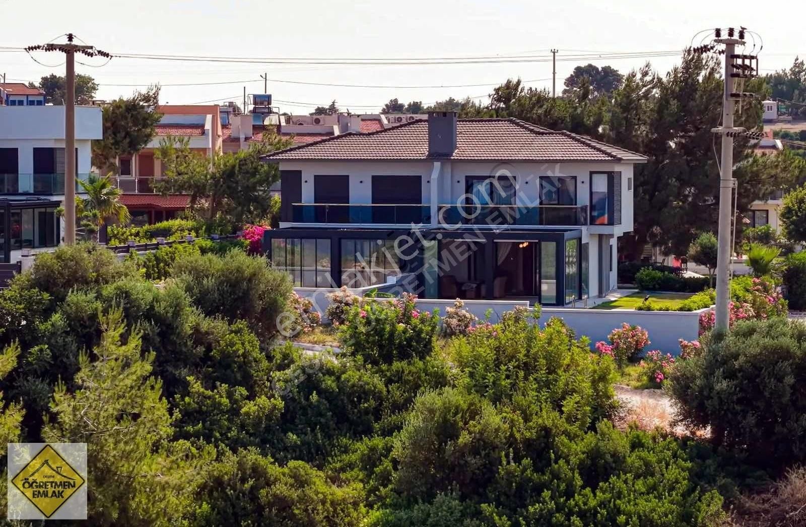 Çeşme Ayasaranda Plaja 650m Uzaklıkta Deniz Manzara Lüks Villa - Görsel 5