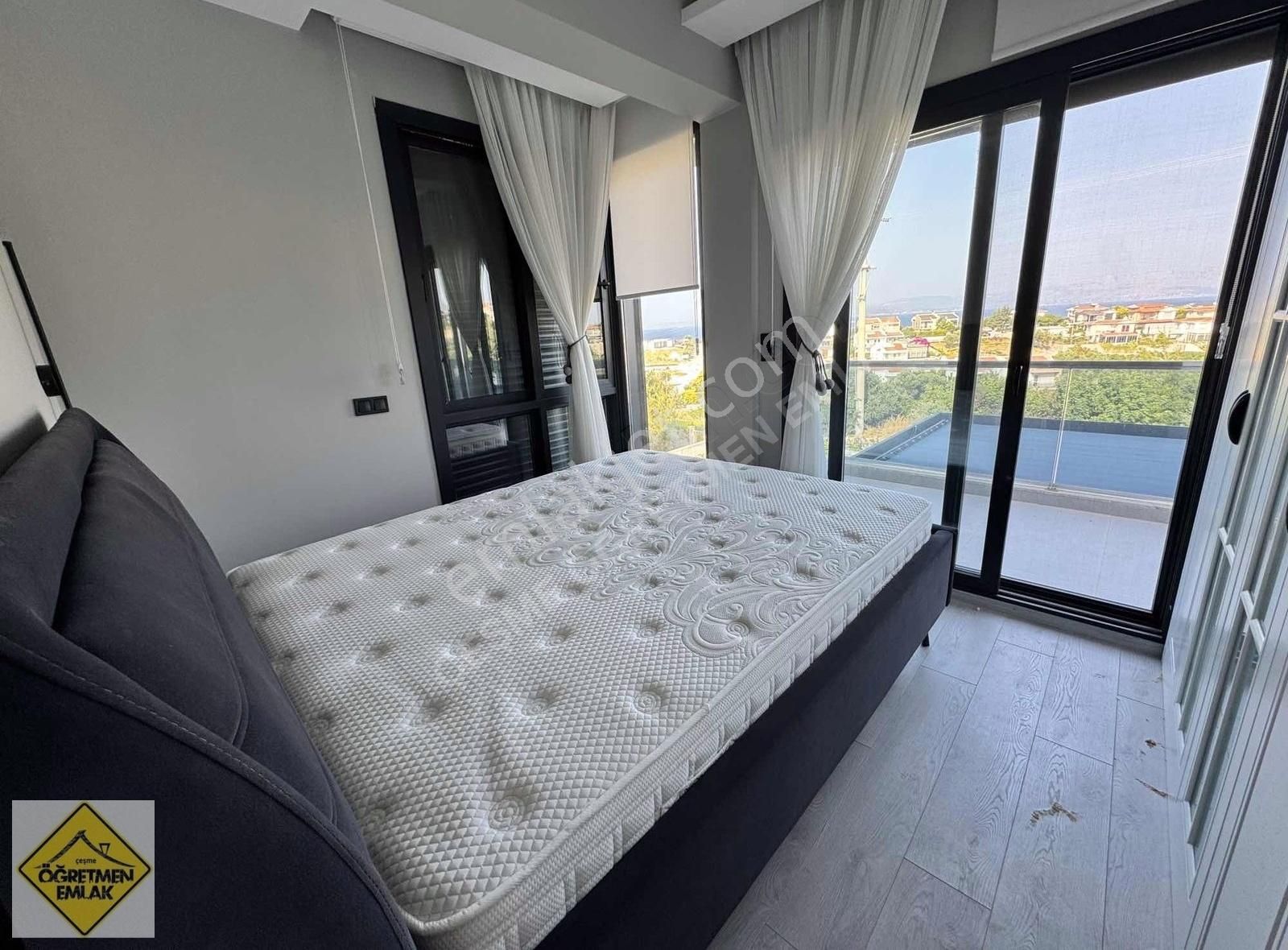 Çeşme Ayasaranda Plaja 650m Uzaklıkta Deniz Manzara Lüks Villa - Görsel 19