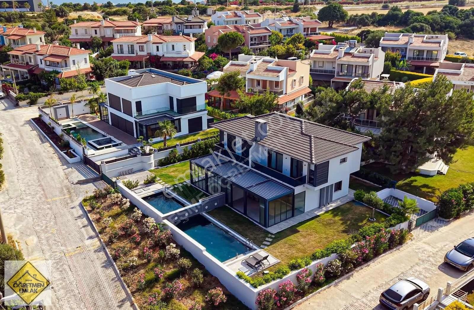 Çeşme Ayasaranda Plaja 650m Uzaklıkta Deniz Manzara Lüks Villa - Görsel 16