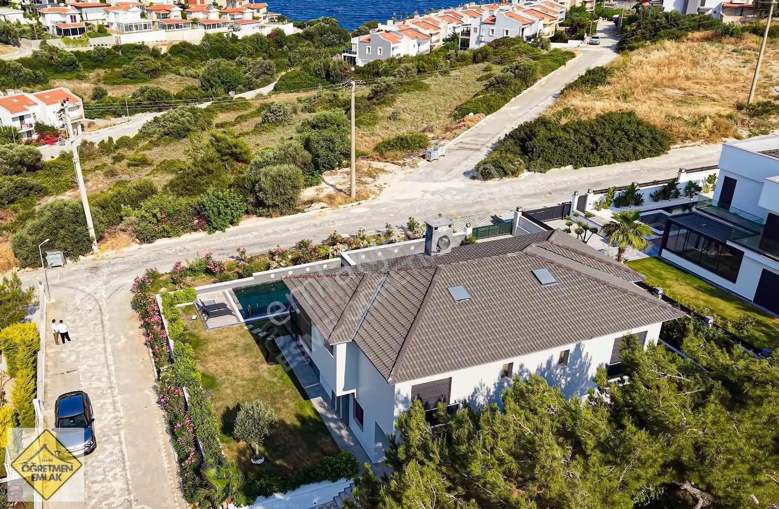 Çeşme Ayasaranda Plaja 650m Uzaklıkta Deniz Manzara Lüks Villa - Görsel 26