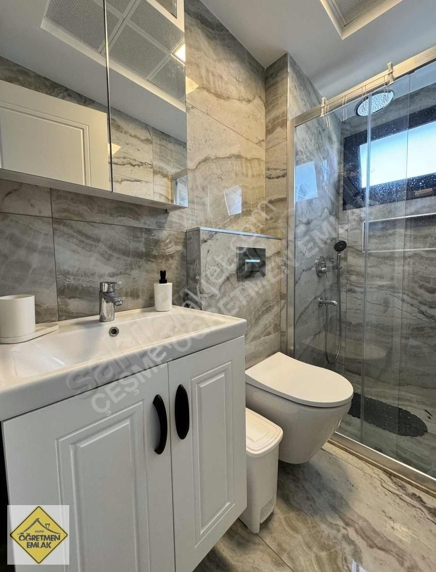 Çeşme Ayasaranda Plaja 650m Uzaklıkta Deniz Manzara Lüks Villa - Görsel 21