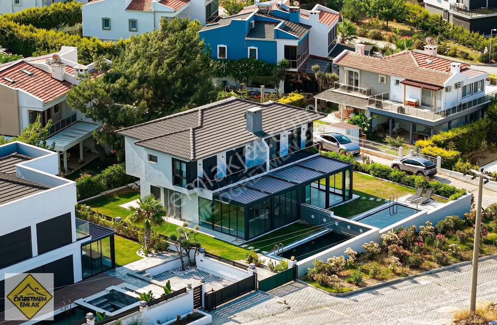 Çeşme Ayasaranda Plaja 650m Uzaklıkta Deniz Manzara Lüks Villa - Görsel 8