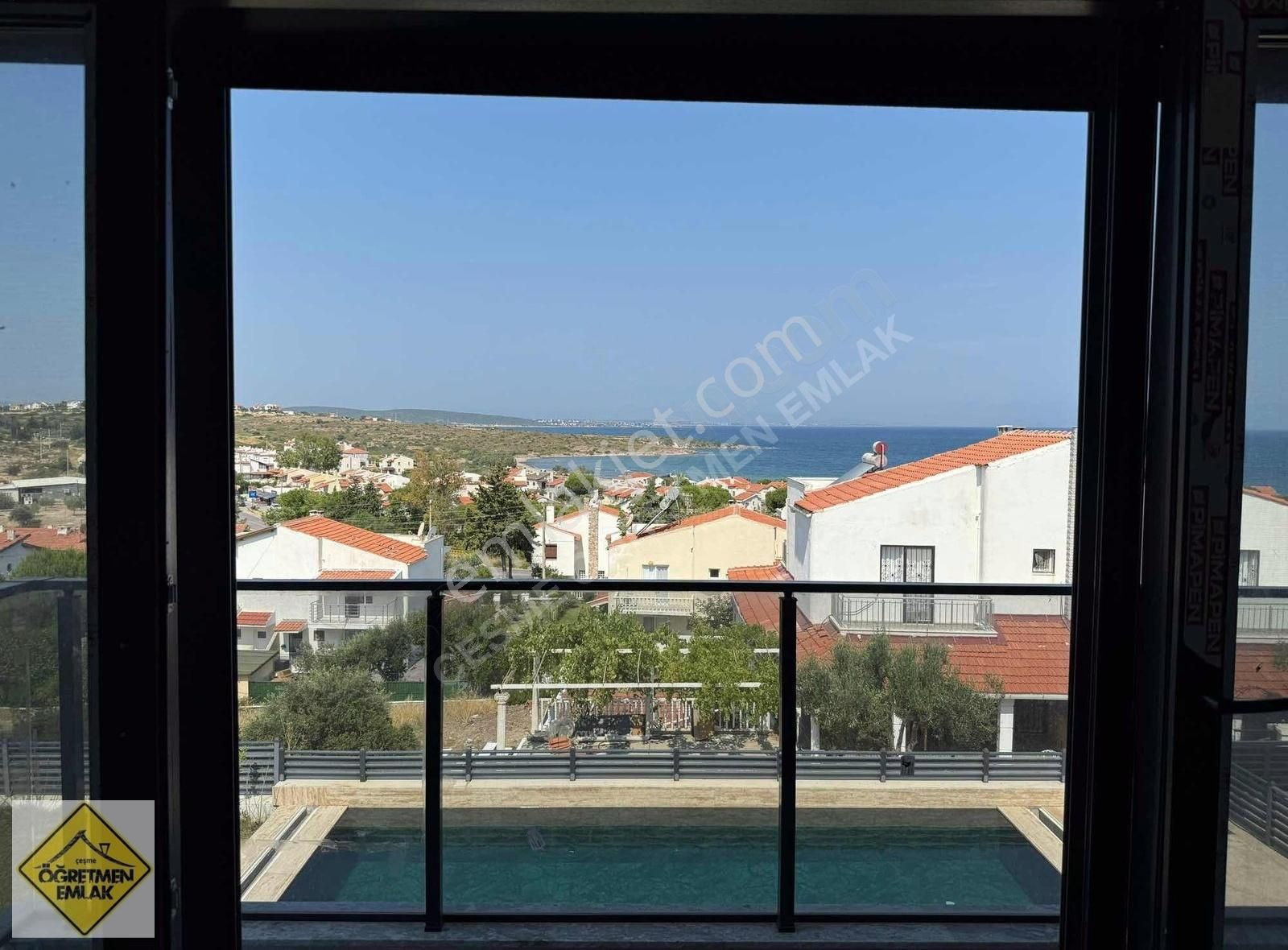 Çeşme Germiyanda Plaj Yanı Başında Deniz Manzaral Müstakil Villa - Görsel 6