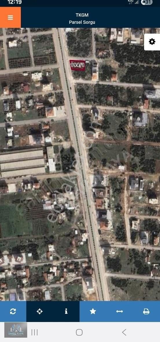 Döşemealtı Yeniköy Mah. Atatürk Cad 603 Mt Tam Ticari Arsa!
