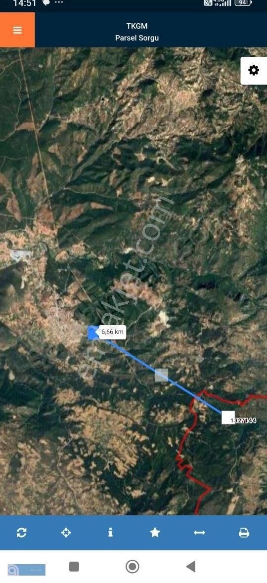 Bursa Orhaneli'de Bağ Nitelikli 3465 M2 Fırsat Arsa - Görsel 5