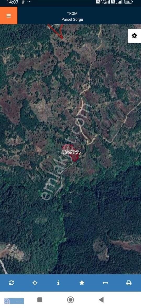 Bursa Orhaneli'de Bağ Nitelikli 3465 M2 Fırsat Arsa - Görsel 2