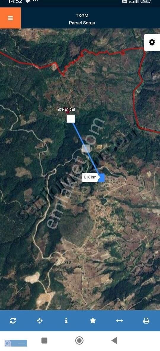 Bursa Orhaneli'de Bağ Nitelikli 3465 M2 Fırsat Arsa - Görsel 6