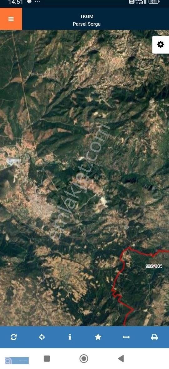 Bursa Orhaneli'de Bağ Nitelikli 3465 M2 Fırsat Arsa - Görsel 3