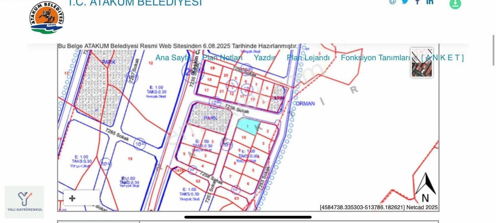 Yalı Gayrimenkul| Çatalçam Da Full Deniz Manzaralı Fırsat Arsa - Görsel 6