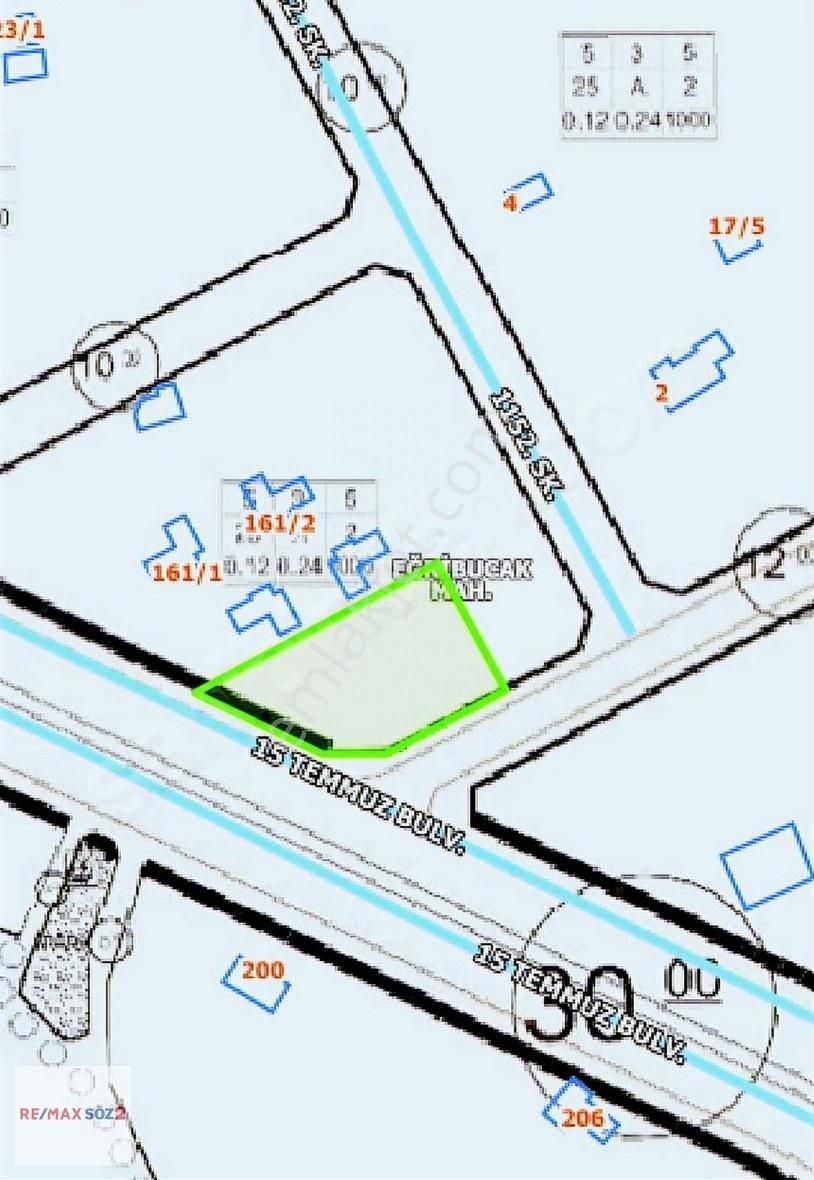 Melikgazi Eğribucakta Satılık Tek Tapu Emsalsiz Konum Arsa