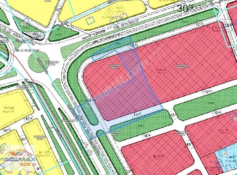 Talatpaşa'da 1740m2 Ticari Parselde Hisse