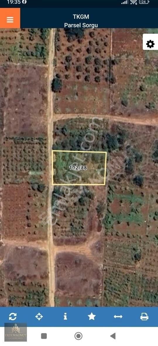 Fiyat Düştü Erdem Konut'tan Hadim Bademli De Satılık İmarlı Arsa