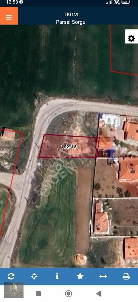 &fiyat Düştü& Meram Yenibahçede (resil ) Satılık 566 M2 Arsa - Görsel 3