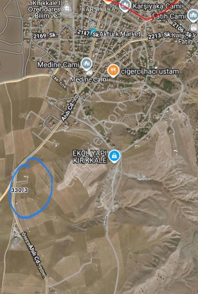Fırsat Arsa!..ahılı Yolunda 487m² Hobi Bahçesi