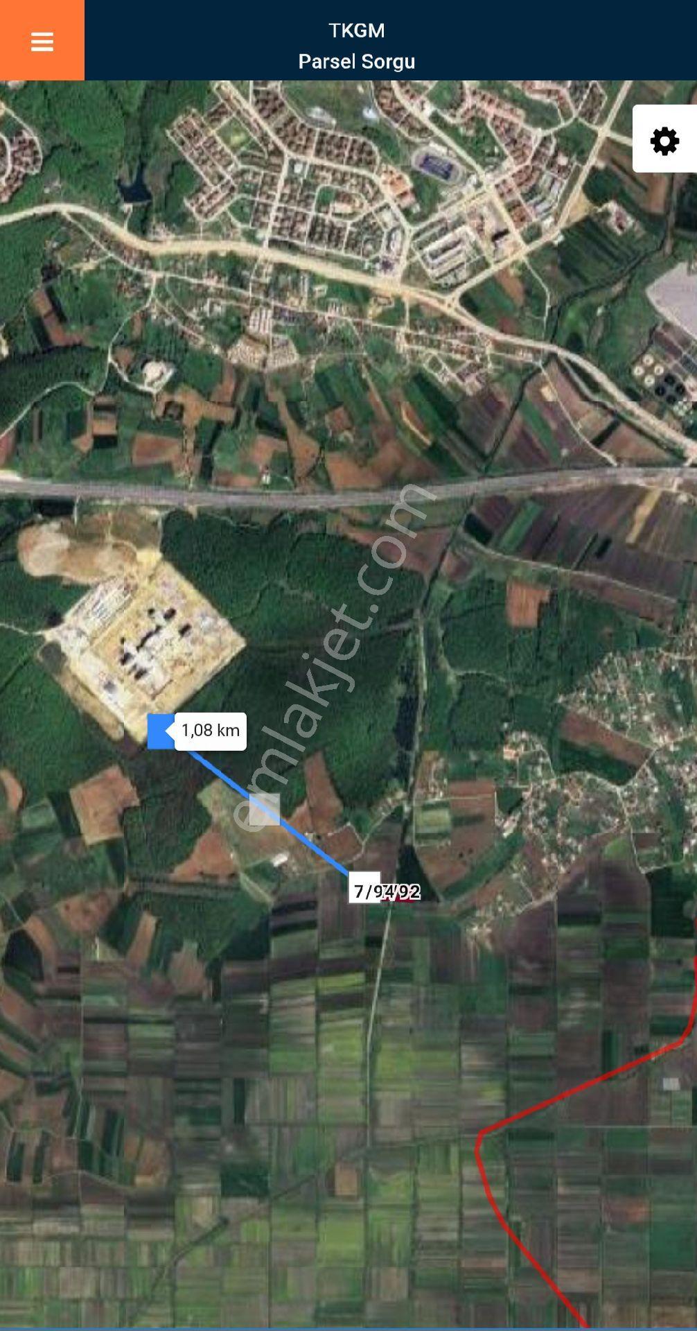 Şehir Hastanesine Yakın Resmi Yolu Olan Yatırımlık Tarla - Görsel 2