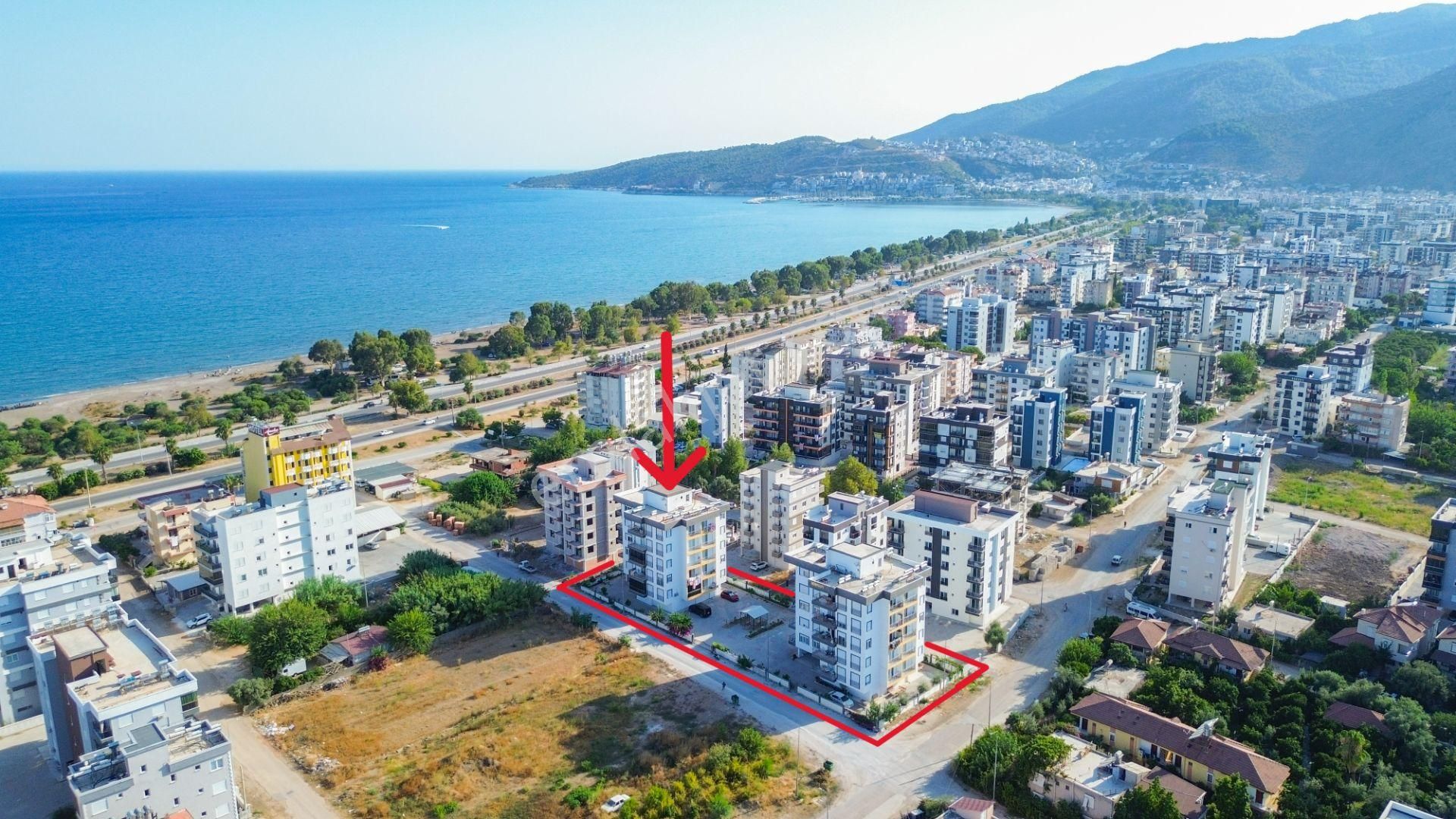 Ertugrul'dan Deniz Manzaralı Eşyalı Satılık 2+1 Daire - Görsel 2