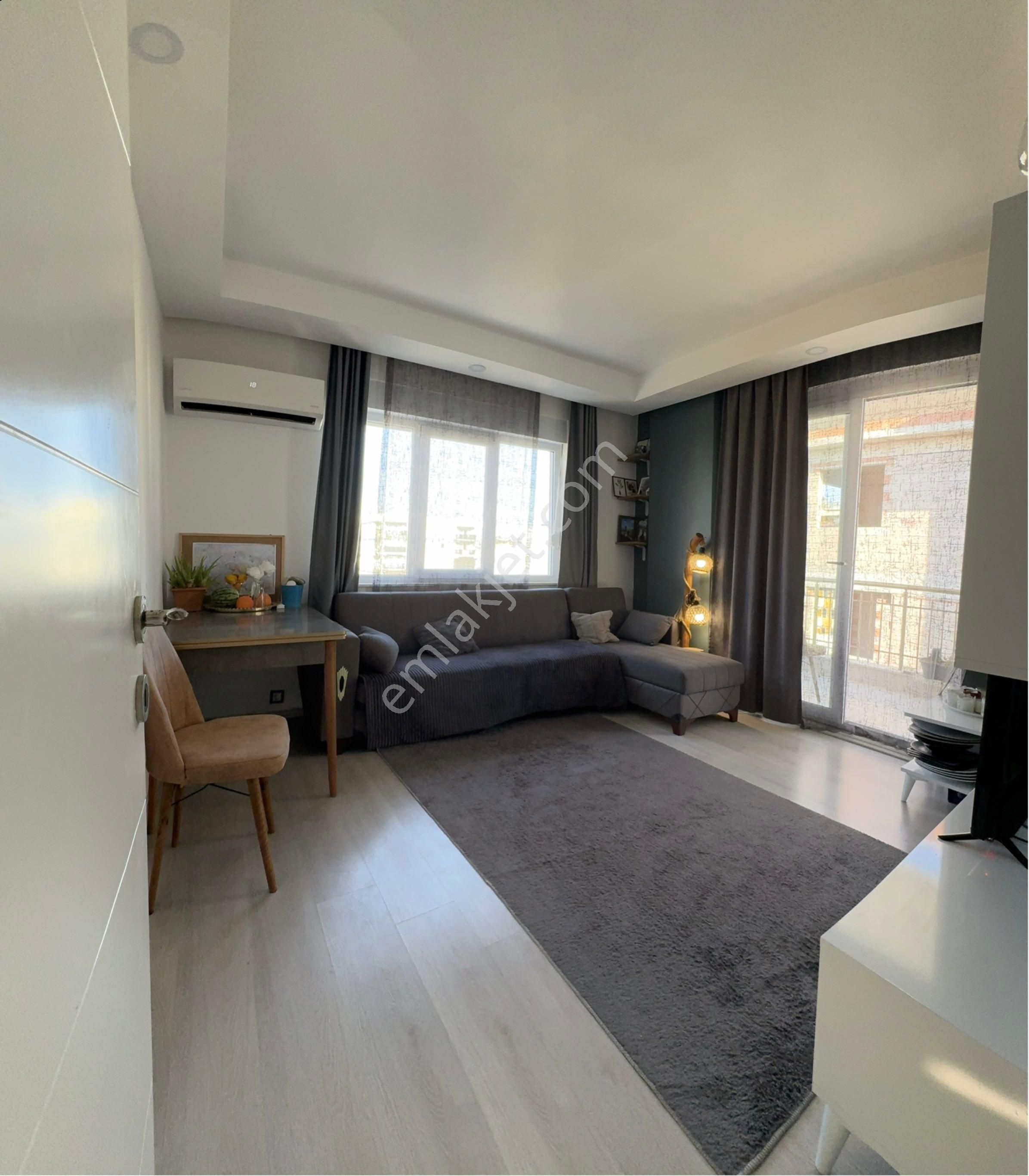 Ertugrul'dan Deniz Manzaralı Eşyalı Satılık 2+1 Daire - Görsel 12