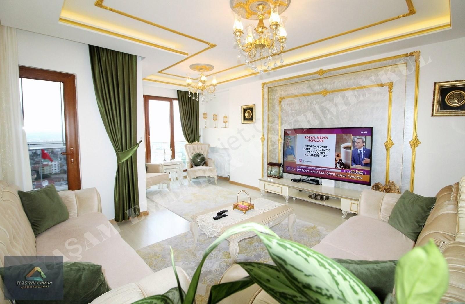Yaşam'dan Forest Life Sitesinde Ful Eşyalı Lüks 2+1 Daire