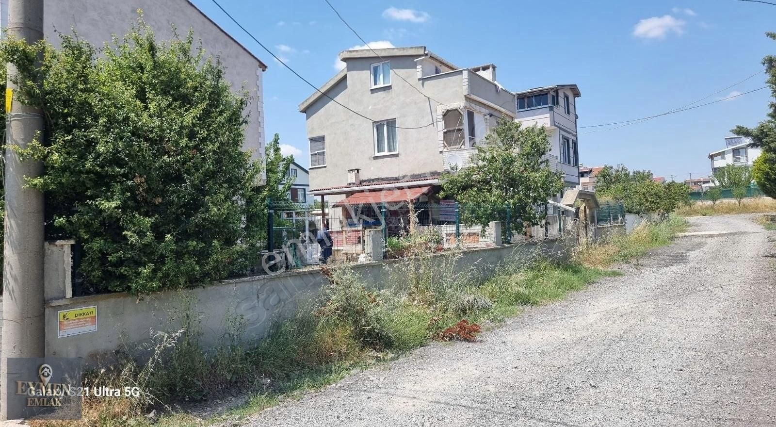 Köşe Başında Bahçe Duvarlı Meyve Ağaçları Ve Kamelyalı Arsa - Görsel 11