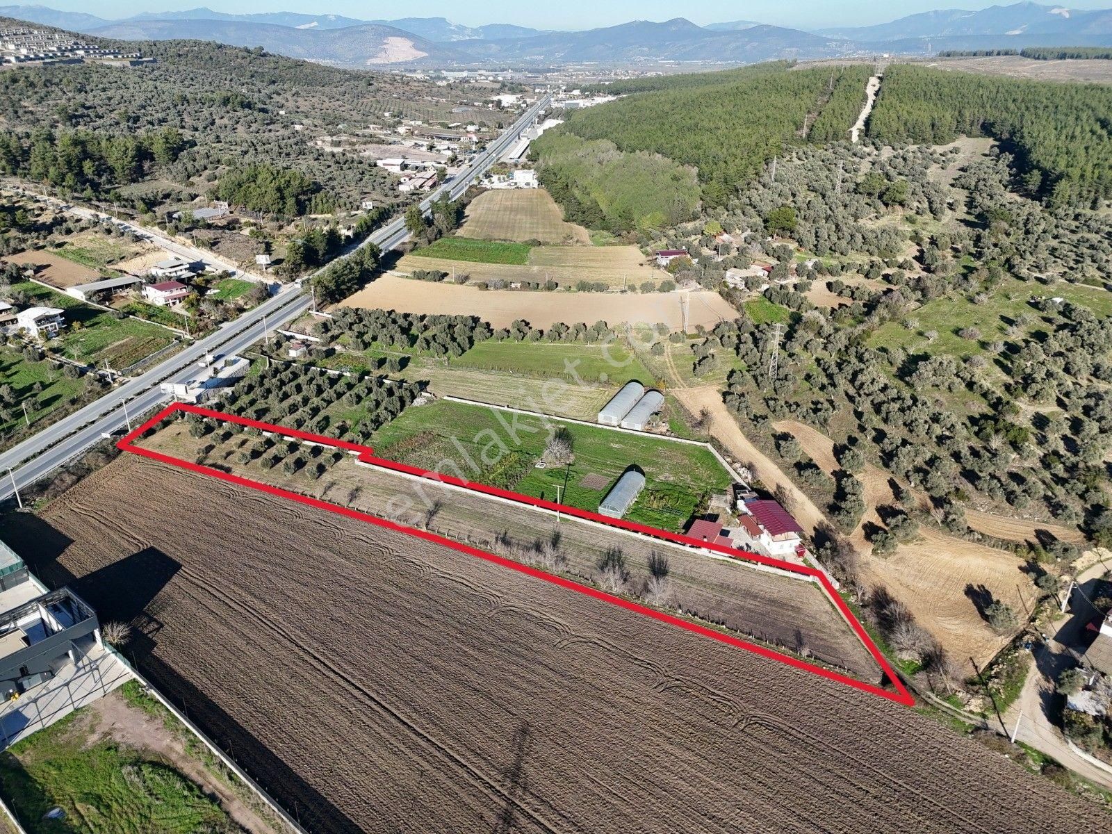 Milas - Bodrum Ana Yola Sıfır Ticari İmar Planında Satılık Arazi - Görsel 5
