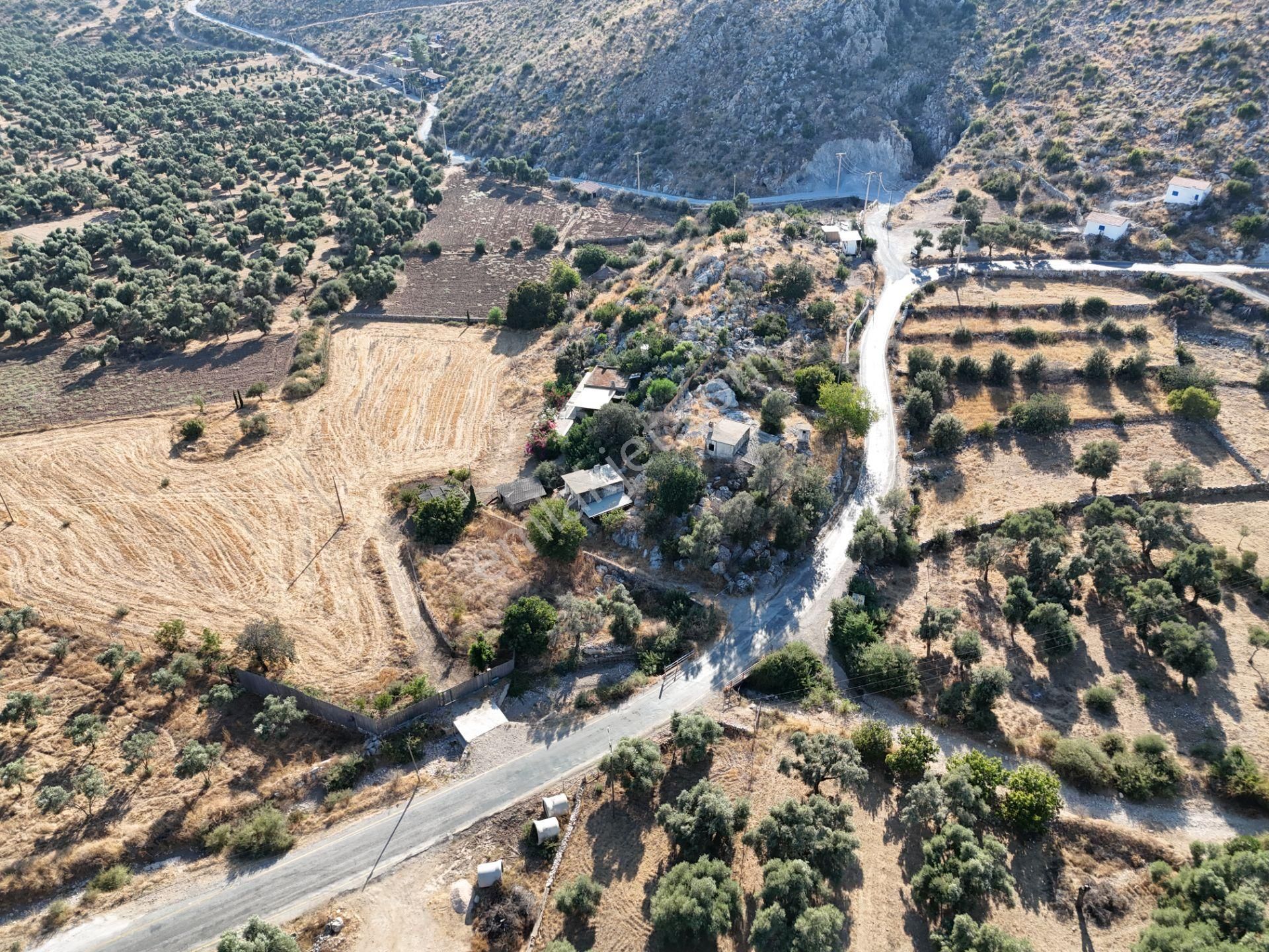 Milas Çökertmede Deniz Manzaralı Tapulu 800m2 Müstakil Ev - Görsel 19