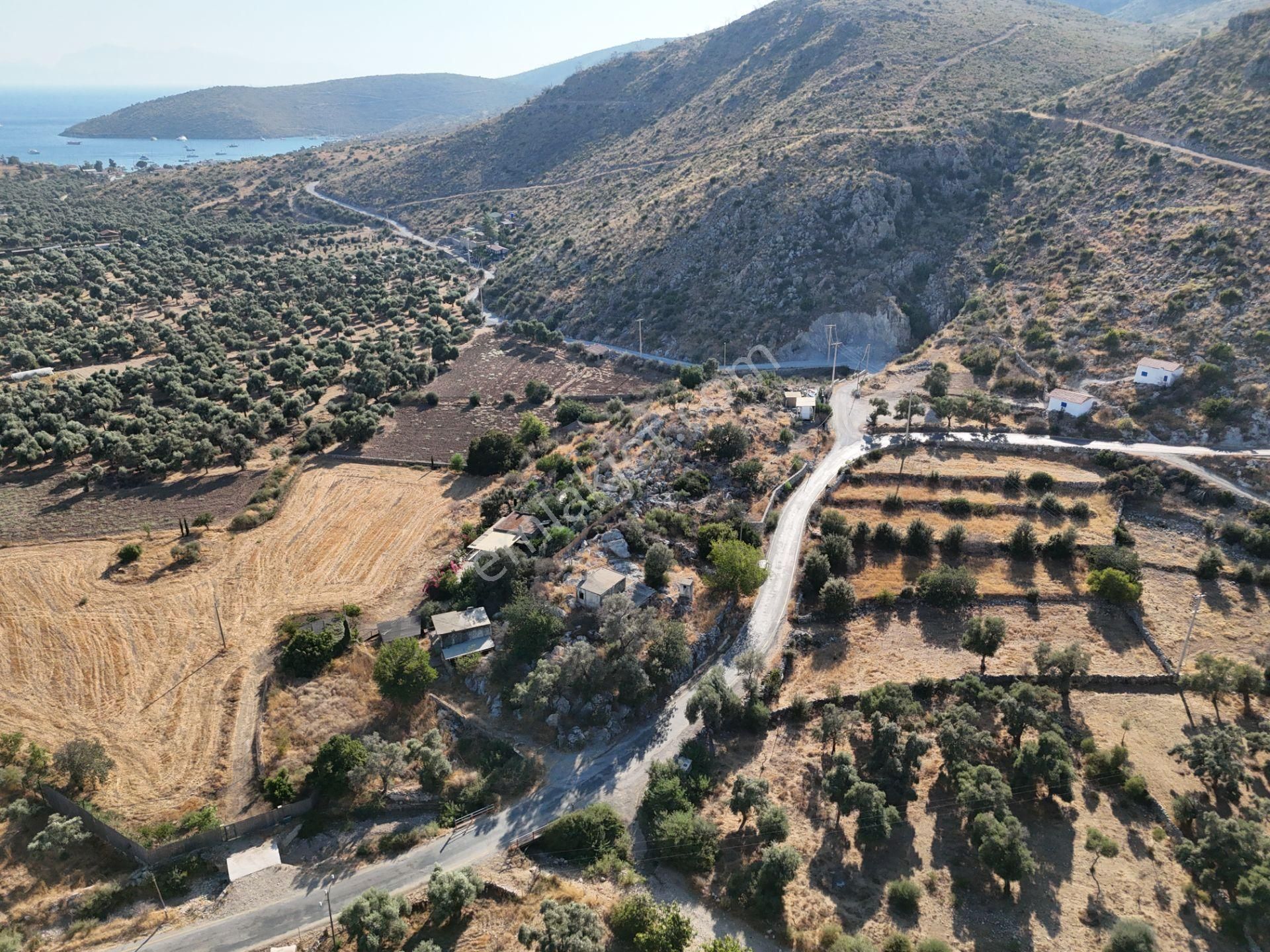 Milas Çökertmede Deniz Manzaralı Tapulu 800m2 Müstakil Ev - Görsel 18