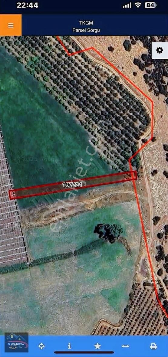 Elmalı Geçit Mahallesinde Acil Satılık Tek Tapu Fırsat Tarla - Görsel 2