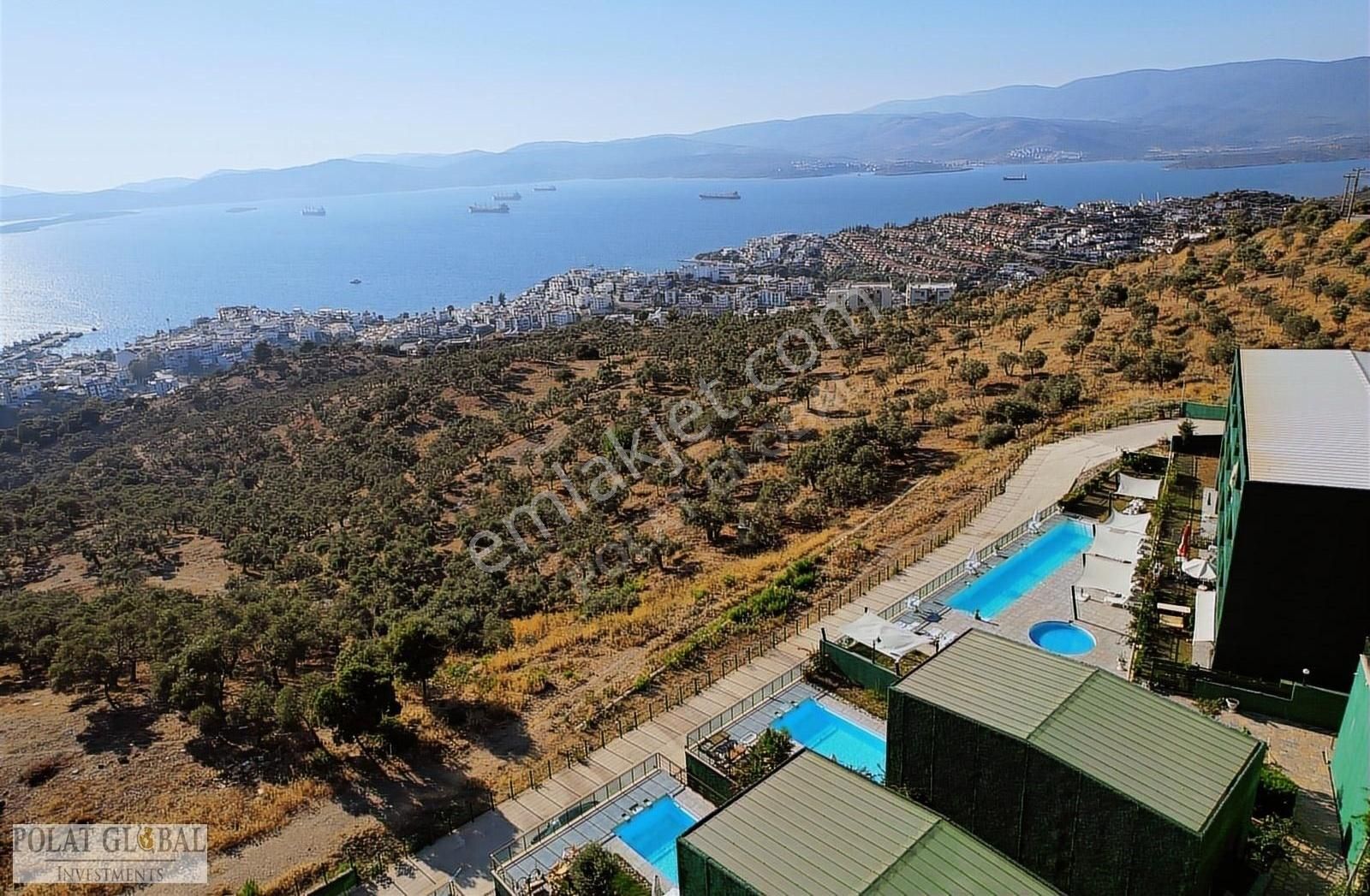 Güllük'te Deniz Manzaralı Bahçe Katı Dubleks Daire!!