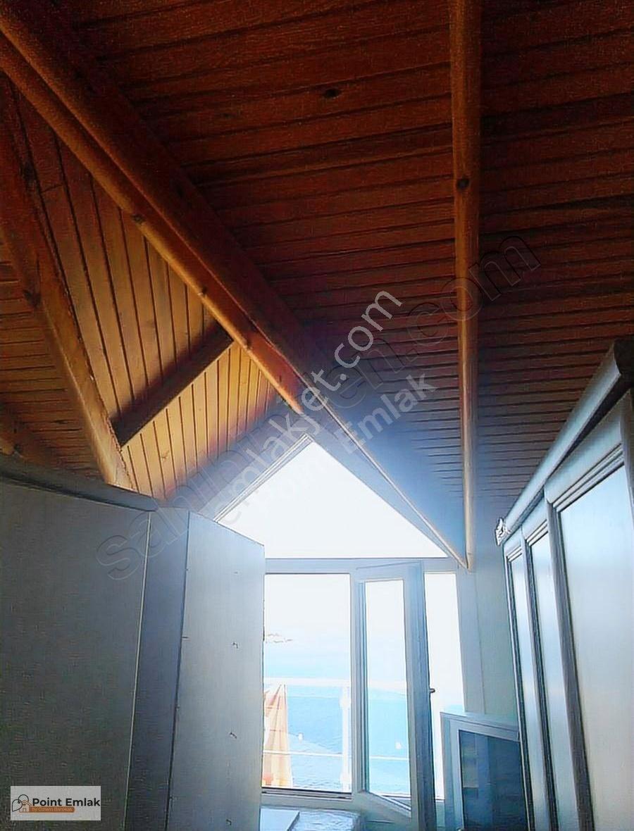 Karaburun Deniz Manzaralı Bahçeli Dubleks Daire - Görsel 17