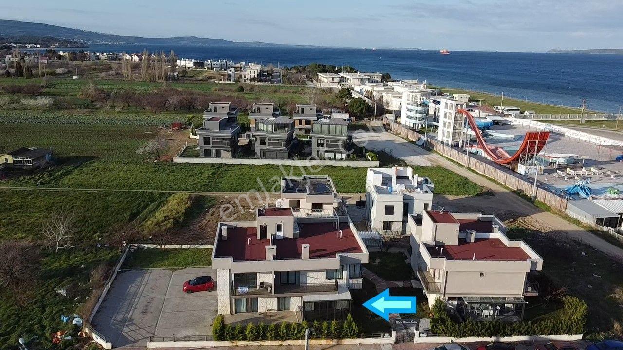 Çanakkale Kepez Sahilde Boğaz Manzaralı Ve Bahçeli Satılık 2+1 - Görsel 3