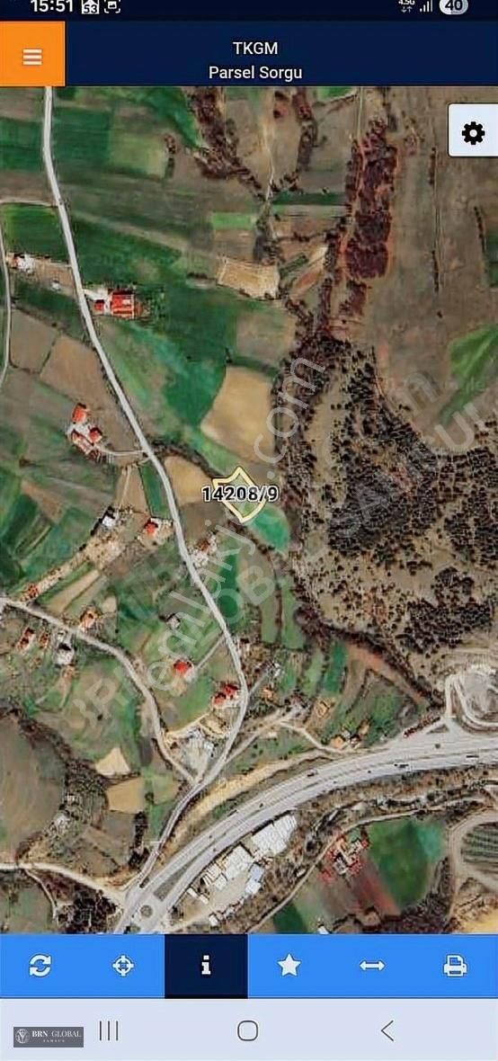 Brn Global'den Yeni Yapılacak Batı Çevre Yoluna 3.parsel Tarla