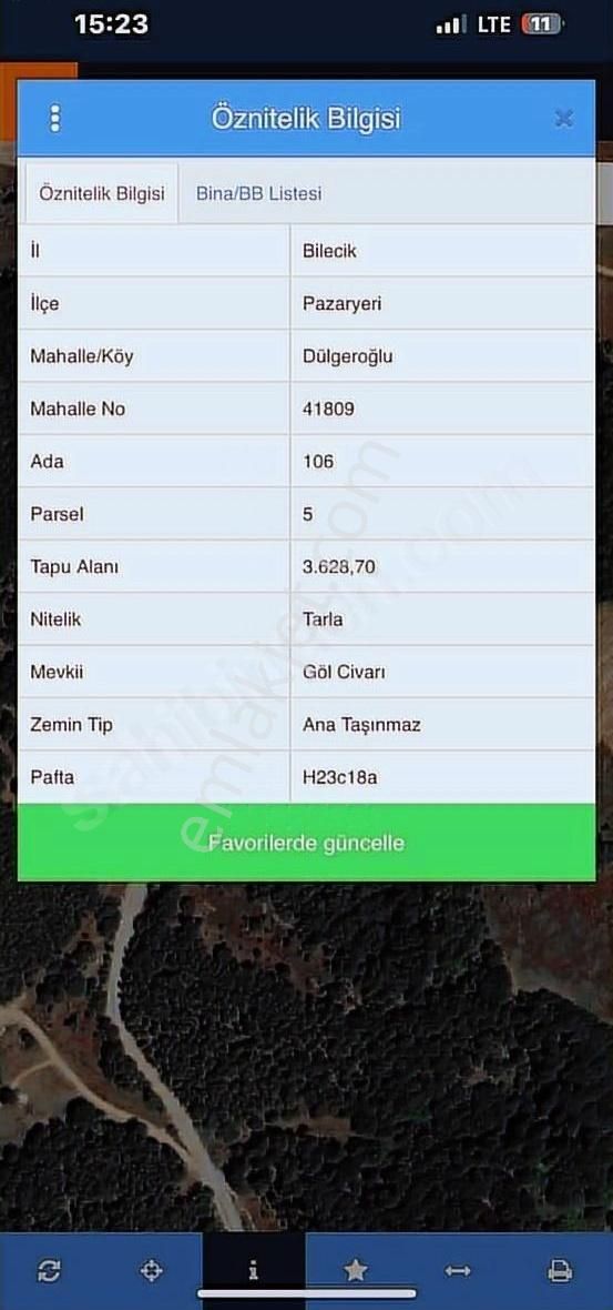 Zeno Emlak'tan Firsat Arsa Araç Takasli Satılık 3628m2