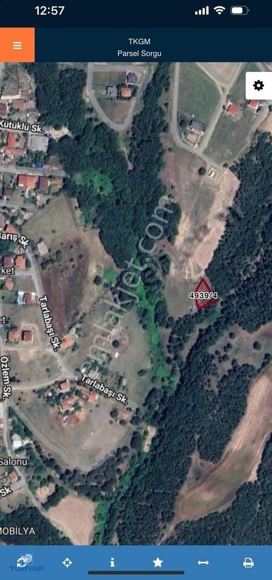 Büyükçavuşlu Mah 567 M2 Konut İmarlı Satılık Arsa Araç Takası