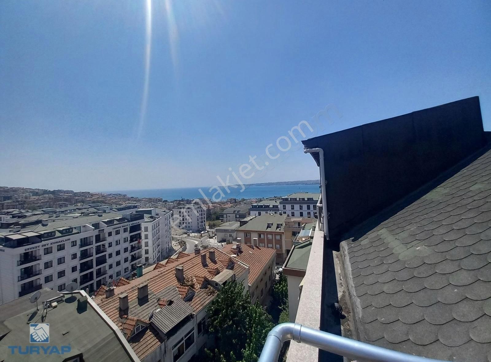 Parmaksız Evlerinde 4+2 Deniz Manzaralı Kiralık Dublex